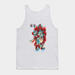 Guan Yu God of War Chinese Style Tank Top